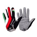 DemonKnights Cycling Gloves Full Finger Bicycle Gloves Outdoor Sports Equipment, Size: XL(Azzurri)