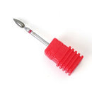 3 PCS Ceramic Rotary Burr Cuticle Clean Nail Drill Polishing Accessory Tool(GS09)