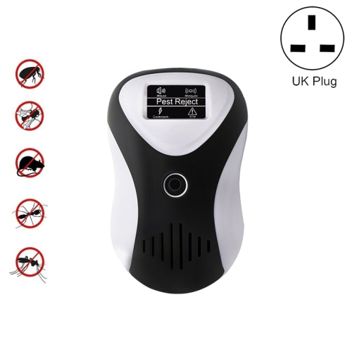 2 PCS DC-9017A Ultrasonic Mouse Repeller Energy-Saving Silent Insect Repeller Multifunctional Mosquito Repellent And Insect Repellent(UK Plug)