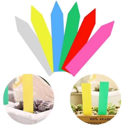 3 Packs Gardening Label Inserting The Ground Sign Plant Name Handwritten Sign, Random Color Delivery