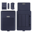 A2 4 in 1 Computer Bracket Liner Bag Storage Bag, Size:13/14 inch(Dark Blue)