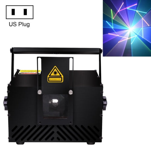 L1W-100 50W Animation Laser Light KTV Bar Decoration Laser Light DMX Smart Colorful Light, Specification: US plug