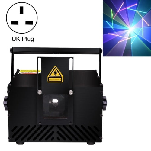 L1W-100 50W Animation Laser Light KTV Bar Decoration Laser Light DMX Smart Colorful Light, Specification: UK Plug