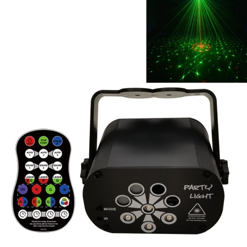 R90 8W UV Mini Laser Light Sound Control Induction Stage Atmosphere Light Bar KTV Laser Light, Specification: USB Plug-in