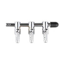 Fish Tank Oxygen Pipe Stainless Steel Distributor Oxygen Regulating Valve, Specification: Three Heads