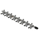Fish Tank Oxygen Pipe Stainless Steel Distributor Oxygen Regulating Valve, Specification: Eight Heads