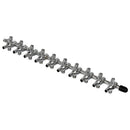 Fish Tank Oxygen Pipe Stainless Steel Distributor Oxygen Regulating Valve, Specification: Ten Heads