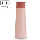 DOLIM B-E010 Smart Water Bottle Travel Thermos Cup, Plug Type:US Plug(Dusky Pink)