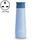 DOLIM B-E010 Smart Water Bottle Travel Thermos Cup, Plug Type:UK Plug(Clear Sky Blue)