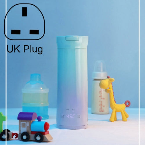 DOLIM B-E001 Smart Boiling Cup Display Temperature Travel Mini Thermos Cup, Colour: Gradient, Plug Type:UK Plug