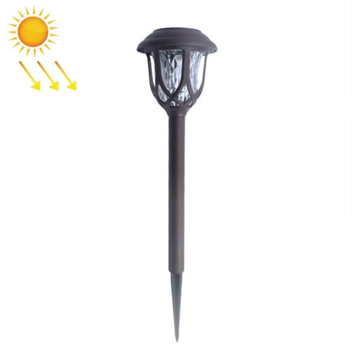 Solar Outdoor Garden Lawn Light Street Light Garden LED Decorative Landscape Light Villa Ground Plug Light(White Light)