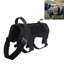 Training Dog Vest Outdoor Equipment Pet Clothes, Size: L(Black)