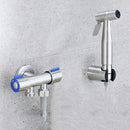 Stainless Steel One-In-Two-Out Multi-Function Three-Way Valve Faucet, Specification: Spray Gun Set