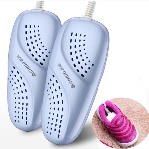 Chigo 220V Shoe Dryer Household Adult And Child Warm Shoe Dryer, CN Plug, Style:07 Children Blue
