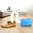 220V Multifunctional Small Dryer Quilt Warmer Hotel Mini Clothes Dryer Pet Dryer, CN Plug(Blue)