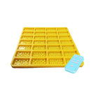 Domino Epoxy Silicone Mold DIY Fondant Cake Decoration, Model Number:SX-BH-107(Yellow)
