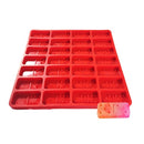 Domino Epoxy Silicone Mold DIY Fondant Cake Decoration, Model Number:SX-BH-109(Red)
