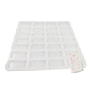 Domino Epoxy Silicone Mold DIY Fondant Cake Decoration, Model Number:SX-BH-110(Transparent)