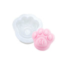 DIY Animal Claw Shape Candle Glue Cake Jelly Pudding Silicone Mold, Specification: M Dog Paw