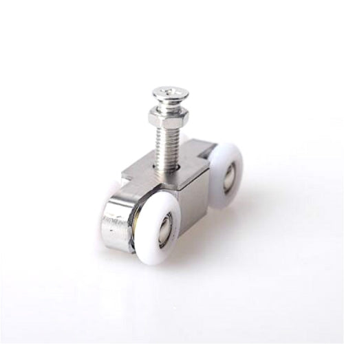 Stainless Steel Sliding Door Hanging Wheel Silent Smooth And Wear-Resistant Sliding Door Pulley Nylon Hanging Rail, Specification:4 Wheels