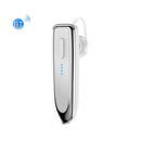 K23 Bluetooth 5.0 Business Wireless Bluetooth Headset, Style:Caller ID(White Gun)