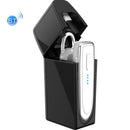 K23 Bluetooth 5.0 Business Wireless Bluetooth Headset, Style:Caller Name+Charging Box(White Gun)