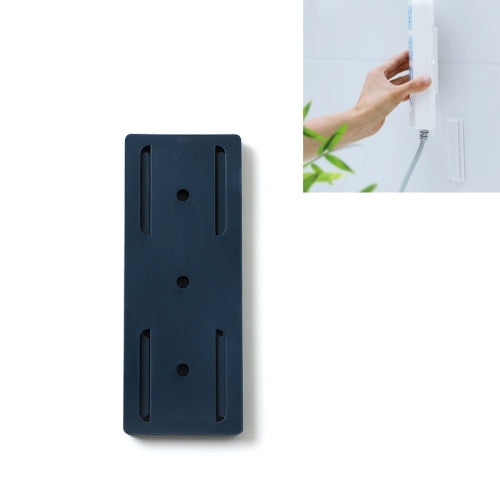 13 PCS Power Strip Holder Wall-Mounted Non-Marking Power Strip Storage Hook(Blue)