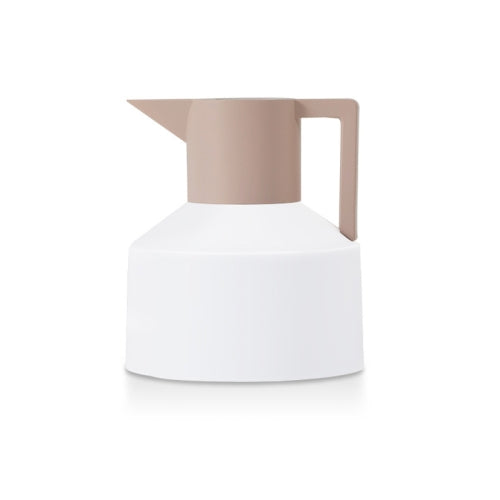 Stainless Steel Super Thermal Water Bottle Thermal Mug Geometric Bottle, Capacity: 1200ml(White)