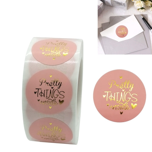 5 PCS Envelope Seal Sticker Gift Decoration Stamping Sticker, Size: 2.5cm / 1inch(C-01)