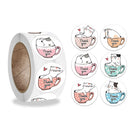 K-47 3 PCS Children Toy Stickers Office Stationery Decoration Label Sealing Sticker, Size: 2.5cm / 1inch