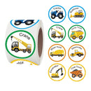 K-36-38 2 PCS Roll Children Reward Sticker Holiday Decoration Label, Size: 3.8cm / 1.5inch