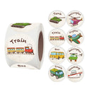 K-37-38 2 PCS Roll Children Reward Sticker Holiday Decoration Label, Size: 3.8cm / 1.5inch
