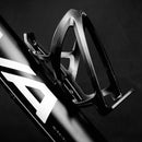 2 PCS WILD MAN U2 One-Piece Mountain Bike Bottle Cage Road Bike Bottle Holder Riding Accessories(Black )