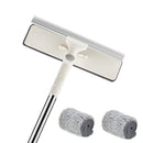 Universal Rotating Retractable Window Cleaner Large Area Window Cleaner, Specification: Standard + 2 Pieces Of Cloth