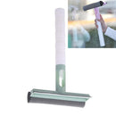 5 PCS Household Double-Sided Glass Wiper For High-Rise Buildings Comes With Watering Can( Green)