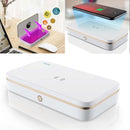 10W Wireless Fast Charging UV Disinfection Box Multi-Function Sterilization Disinfection Box(White)