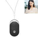 DQ503 Neck Anion Purifier Deodorization Aldehyde Removal Wireless Portable Air Purifier(Black)