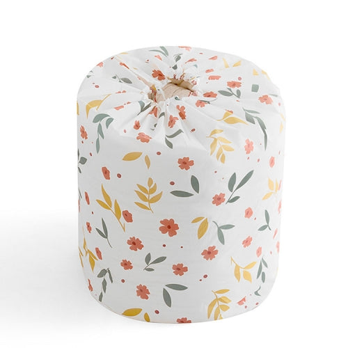 4 PCS Bench-Mouth Quilt Storage Bag Moving Clothes Storage Bag Household Quilt Storage Bag, Specification: Large(PFloral)