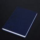 3 PCS Notebook Student Notepad Diary Book Business Record Book PU Notebook, Cover color: A5 Embossed Nile Blue