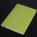 3 PCS Notebook Student Notepad Diary Book Business Record Book PU Notebook, Cover color: B5 Plain Weave Green