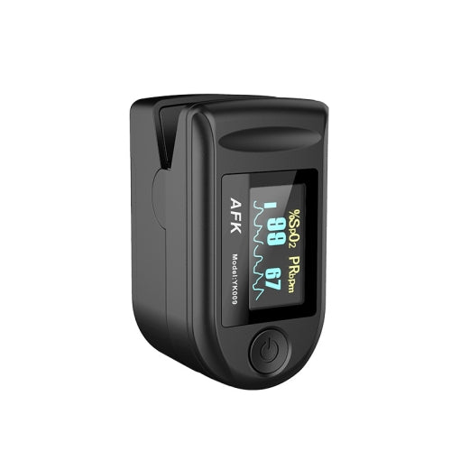 AFK Blood Oximeter Finger Blood Oxygen Saturation Monitor(Black)