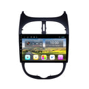 2G+32G GPS Navigation Car Navigation System Car Central Control Large Screen All-In-One Machine Suitable For Peugeot 206