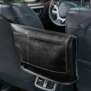 Car Seat Storage Net Pocket Car Storage Bag Multi-Function Suspended Storage Bag, Colour: Simple Black White Line