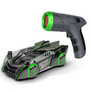 Electric Remote Control Follow Light Wall Climbing Car Charging Infrared Induction Four-Wheel Drive Car Children Toy(Gray)