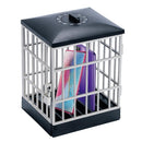 6802 Cell Phone Prison Cell Phone Storage Box with Alarm Clock Timer(Gray)