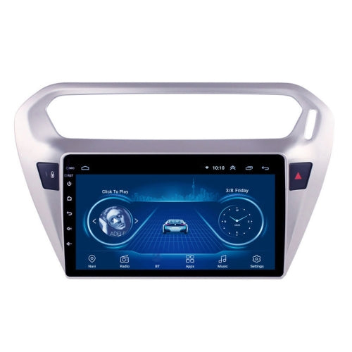 GPS Car Navigation System Central Control Large Screen All-In-One Machine Suitable For Peugeot 301 14-18, Specification:1G+16G