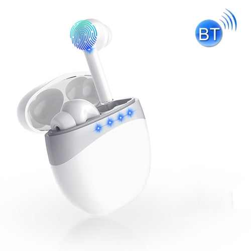 M19 TWS HIFI Noise Cancelling In-Ear Wireless Bluetooth Earphone(White)
