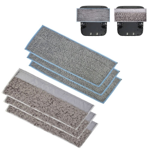 Sweeper Accessories Mop Wet & Dry Type for IRobot Braava / Jet / M6, Specification:6-piece Set (3 Dry Wipes + 3 Wet Wipes)