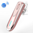 F03 Single Ear Voice Control Ultra-Long Standby Stereo Hanging Ear Wireless Bluetooth Headset(Rose Gold)