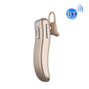 Single Ear Business Car Earhook Wireless Bluetooth Earphone(Tyrant Gold)